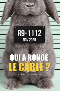 Animalibi - qui a ronge le cable ? - casse-tete en couleur pour amateurs de lapins. 100 suspects cra