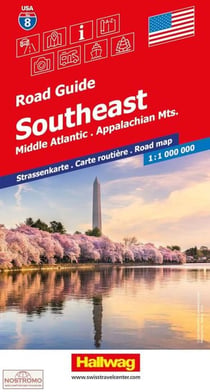 Road guide southeast (8) : Middle Atlantic - Appalachian Mts
