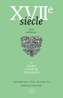 XVIIE siècle 2026, N.312