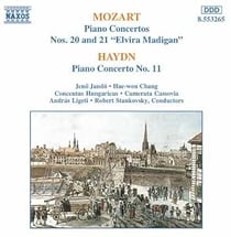 Mozart: Piano Concertos 20 And 21