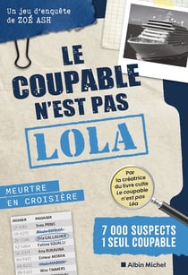 Jeu d'enquête - Le Coupable n'est pas Emma : Meurtre en croisière : 7 000 suspects, 1 seul meurtrier