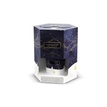 Set bougie Neige de minuit & masque pour dormir
