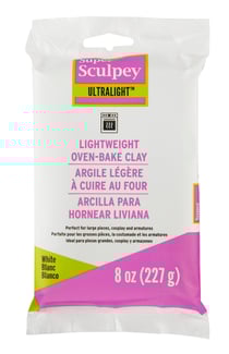 Argile légère Sculpey - White - 227 g