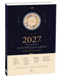 L'agenda astrologique 2027 - mon annee au rythme des planetes
