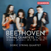 Beethoven: String Quartets Vol. 3