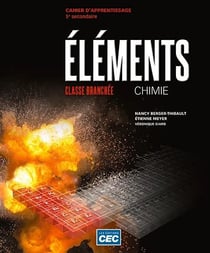 Eléments chimie : 5e secondaire