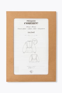 Patron blouse Promod Couture - Coton - Blanc