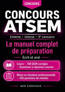CONCOURS ATSEM EXTERNE INTERNE 3E CONCOU