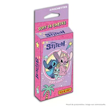 Blister 4 pochettes Disney Stitch : Good vibes - Panini