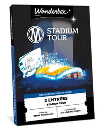 Coffret cadeau Wonderbox - Olympique de Marseille Stadium Tour - 2 personnes