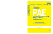 PAE ANNALES CORRIGEES EVC PEDIATRIE 2009-2025