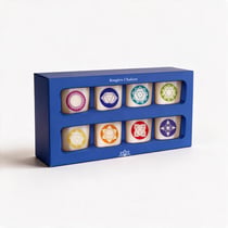Coffret de 8 bougies Chakras