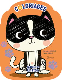 Premiers coloriages - J'adopte un chaton