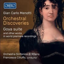 Menotti: Orchestral Discoveries - CD