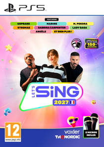 Let's Sing 2027 bundle micros PS5