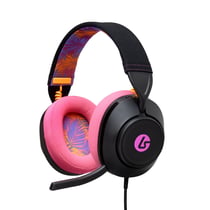 Casque gaming filaire Power A - LS10 - Midnight Surf - Pour PC/PS5 - Rose