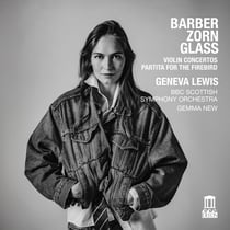 Barber & Glass : Concertos pour violon - Zorn : Partita for the Firebird - CD