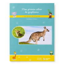 Mon premier cahier de graphisme : Les animaux de la savane : Introduction à l'écriture