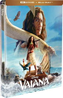 VAIANA. LA LÉGENDE DU BOUT DU MONDE (2026) - COMBO UHD 4K + BD - STEELBOOK - ÉDITION LIMITÉE