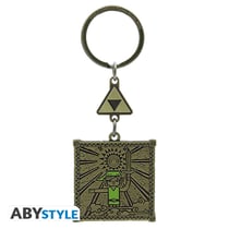 Porte-clés Abystyle - The legend of Zelda - Link & Triforce 