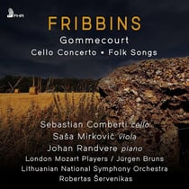 Gommecourt - Cello Concerto - Folk Songs - CD
