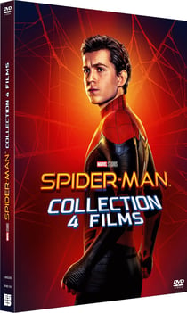 Spider-Man - Collection 4 film : Homecoming + Far from Home + No Way Home + Brand New Day - DVD