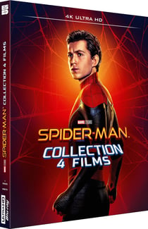 Spider-Man - Collection 4 film : Homecoming + Far from Home + No Way Home + Brand New Day - Blu-ray 4K