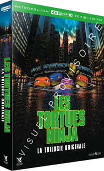 Les Tortues Ninja - La Trilogie originale : Le Film + Le Secret de la mutation + Les Tortues Ninja 3 : Nouvelle génération - Blu-ray 4K