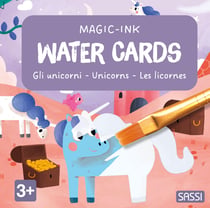 Magic ink - Water cards - Les licornes