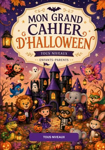 Mon grand cahier d'halloween - jeux, enquete, creations et recettes a partager - illustrations, coul