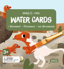 Magic ink - Water cards - Les dinosaures