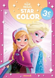 Disney La Reine des Neiges - Star Color (Anna et Elsa dos à dos)