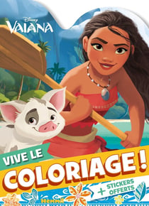 Disney Vaiana - Vive le coloriage ! (Vaiana et Pua)