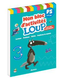 Mon bloc d'activités avec loup - ps