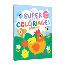 Mon super livre de coloriages - pâques