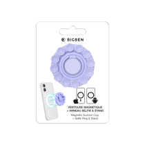 Support ventouse BBC - MagSafe - lavande