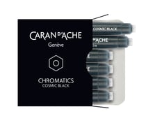 Boîte de 6 cartouches Chromatics Caran d'Ache - Cosmic Black