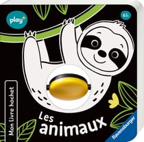 Les animaux - mon livre hochet contraste