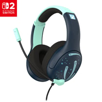 Casque gaming filaire Turtle Beach - Airlite Fit - Pour Nintendo Switch 2 - Bleu/Noir
