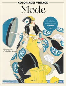 Livre coloriage vintage Mode