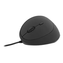 Souris filaire verticale T'nB - Ergonomic - Gaucher - Noir