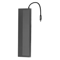 Station triple écran 12 en 1 T'nB - Aluminium - Gris