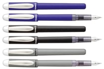 1 Stylo plume - Plumink - Spécial gaucher - Irisé - Coloris assortis