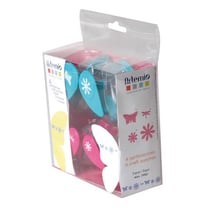 Lot de 4 perforatrices Artemio - Fleurs