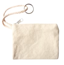 Porte-monnaie avec anneau à customiser - 115 x 90 mm- Graine Créative