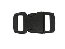 10 clips Créacord noirs - 10mm