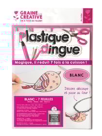 Plastique dingue blanc