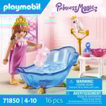 PLAYMOBIL - Salle de bain royale avec princesse - 71850 - Les princesses