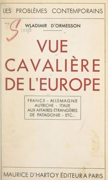 Vue cavalière de l'Europe - Allemagne, Autriche, Italie, regards sur l'Europe