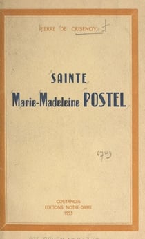 Sainte Marie-Madeleine Postel
